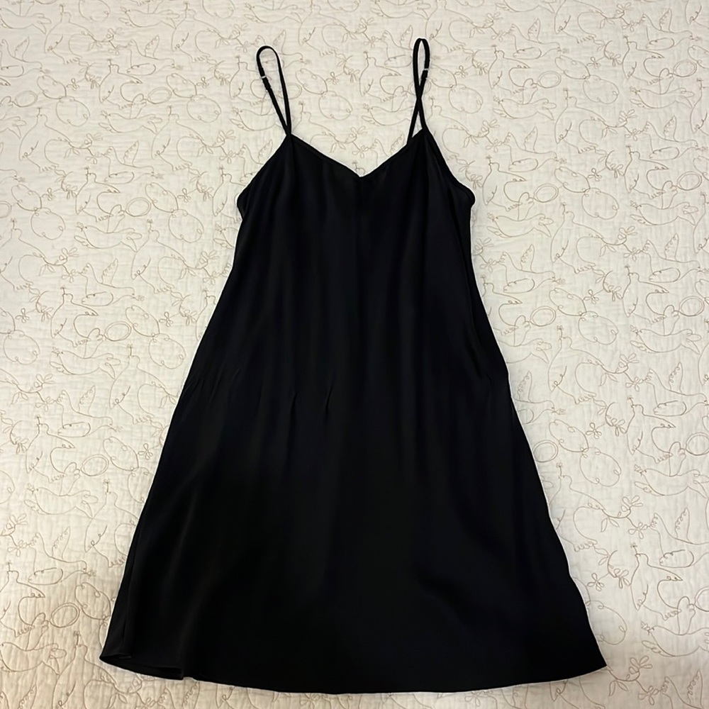 Intimissimi Black Silk Slip
